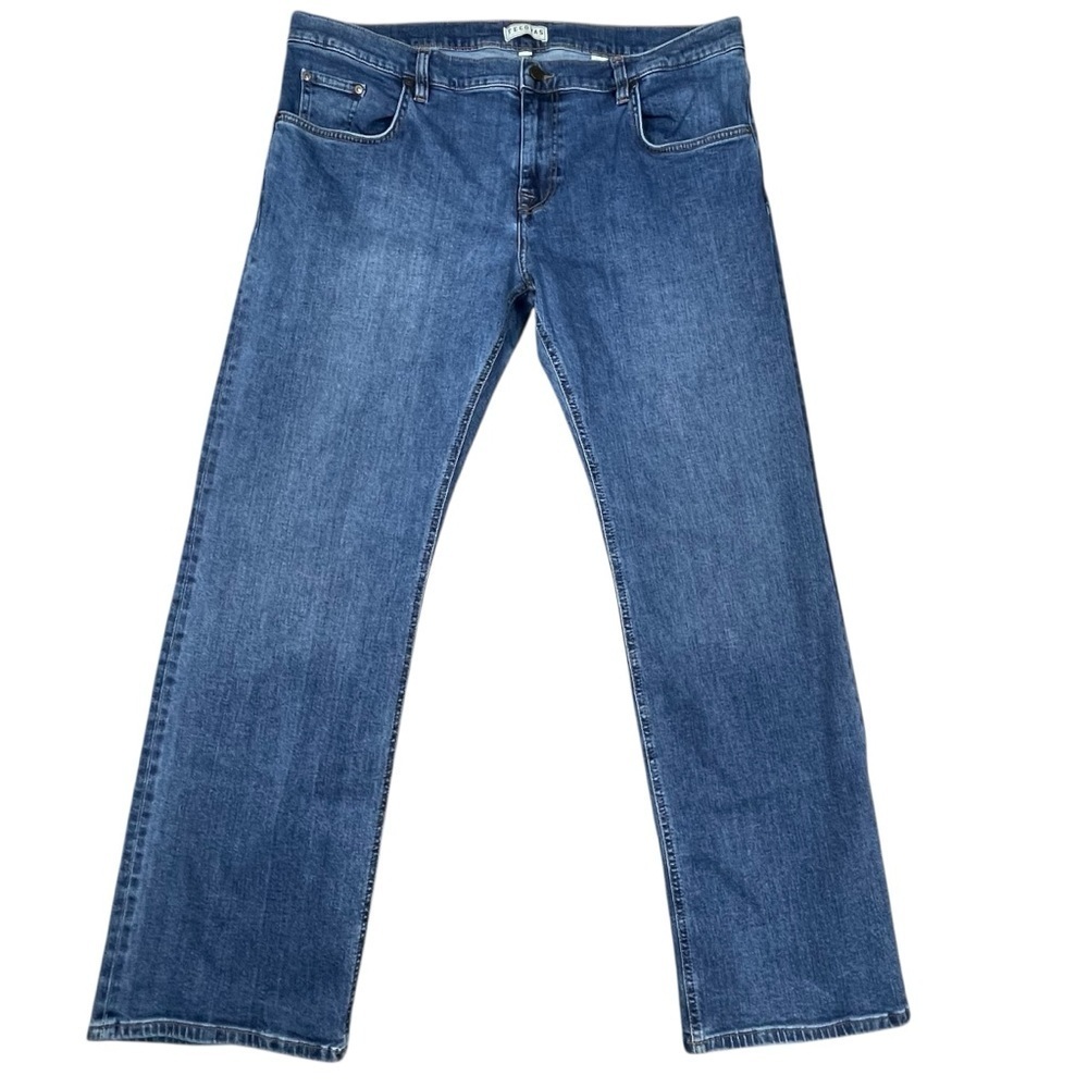 Tecovas Medium Wash Denim Slim Jean 40x31 Classic Rugged Casual Western Jeans